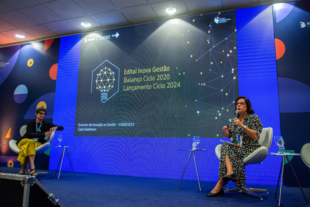 Claude Pirmez e Carla Kaufmann falam sobre o Inova Gestão 