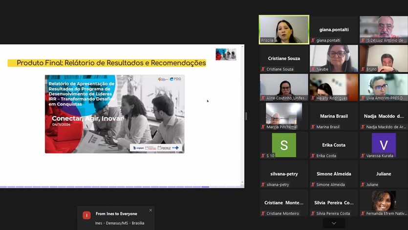 PDG do Instituto René Rachou foi case da Semana de Inovação da ENAP