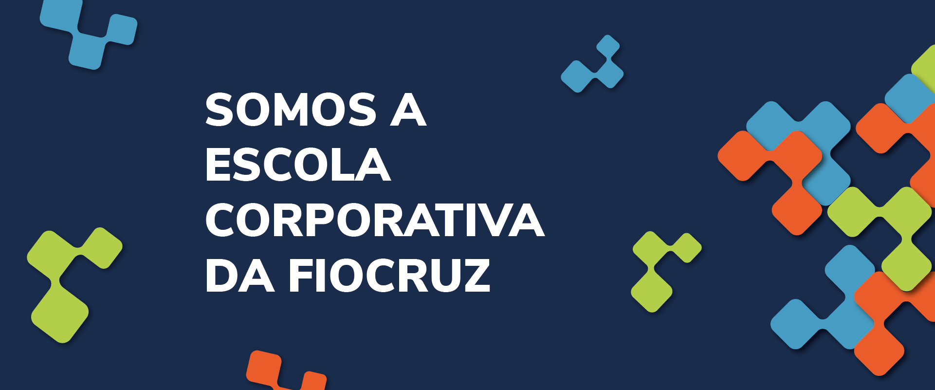 Somos a Escola Corporativa da Fiocruz